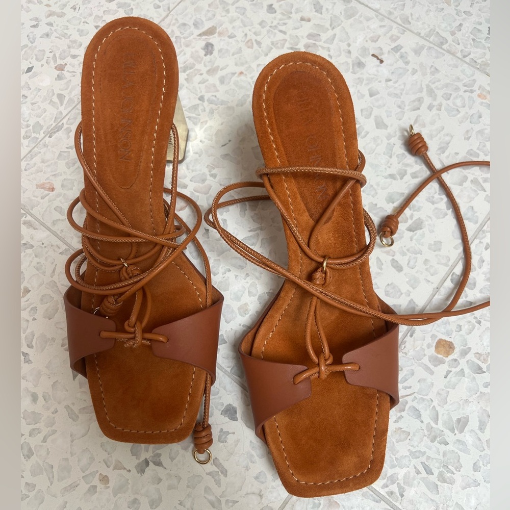 Ulla Johnson Nicolette Heel - Brown BNWOT